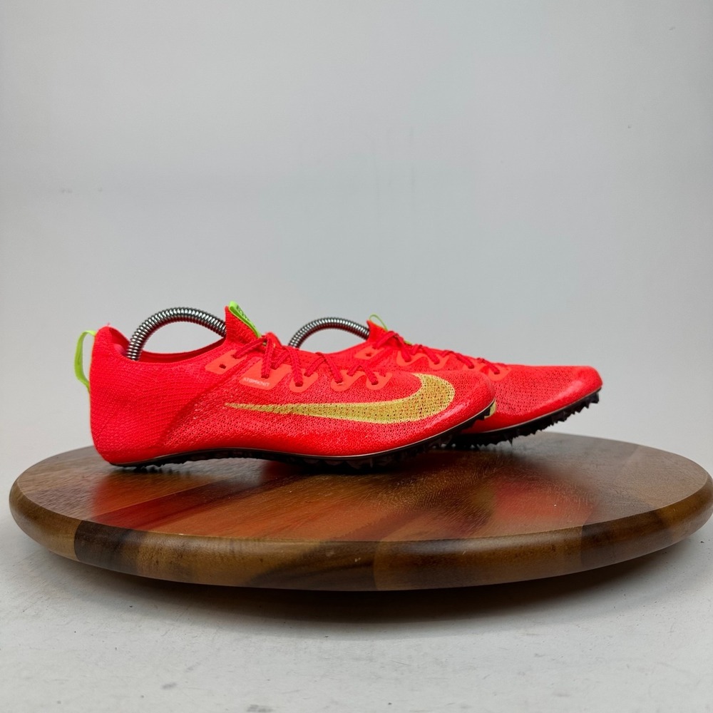 New Womens Nike Zoom Superfly Elite 2 FK Crimson Spiked Track Shoes Size 9.5‎
